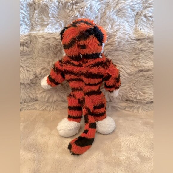 Dog Chew Toy Squeaky Tiger Stuffed Animal - Picture 4 of 4